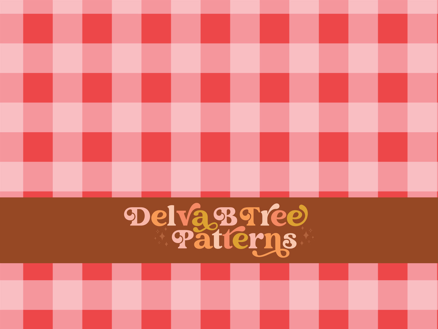 One inch red and pink gingham seamless file for fabric printing. Classic Buffalo Checked Repeat Pattern for textiles, polymailers, baby lovey blankets, nursery crib bedding, kids clothing, girls hair accessories, home decor accents, pet products.