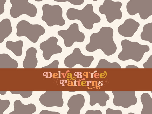 Taupe and natural off white cowhide seamless file for fabric printing. Animal Skin cowhide Print Repeat Pattern for textiles, polymailers, baby boy lovey blankets, nursery crib bedding, kids clothing, girls hair accessories, home decor accents, pet products.