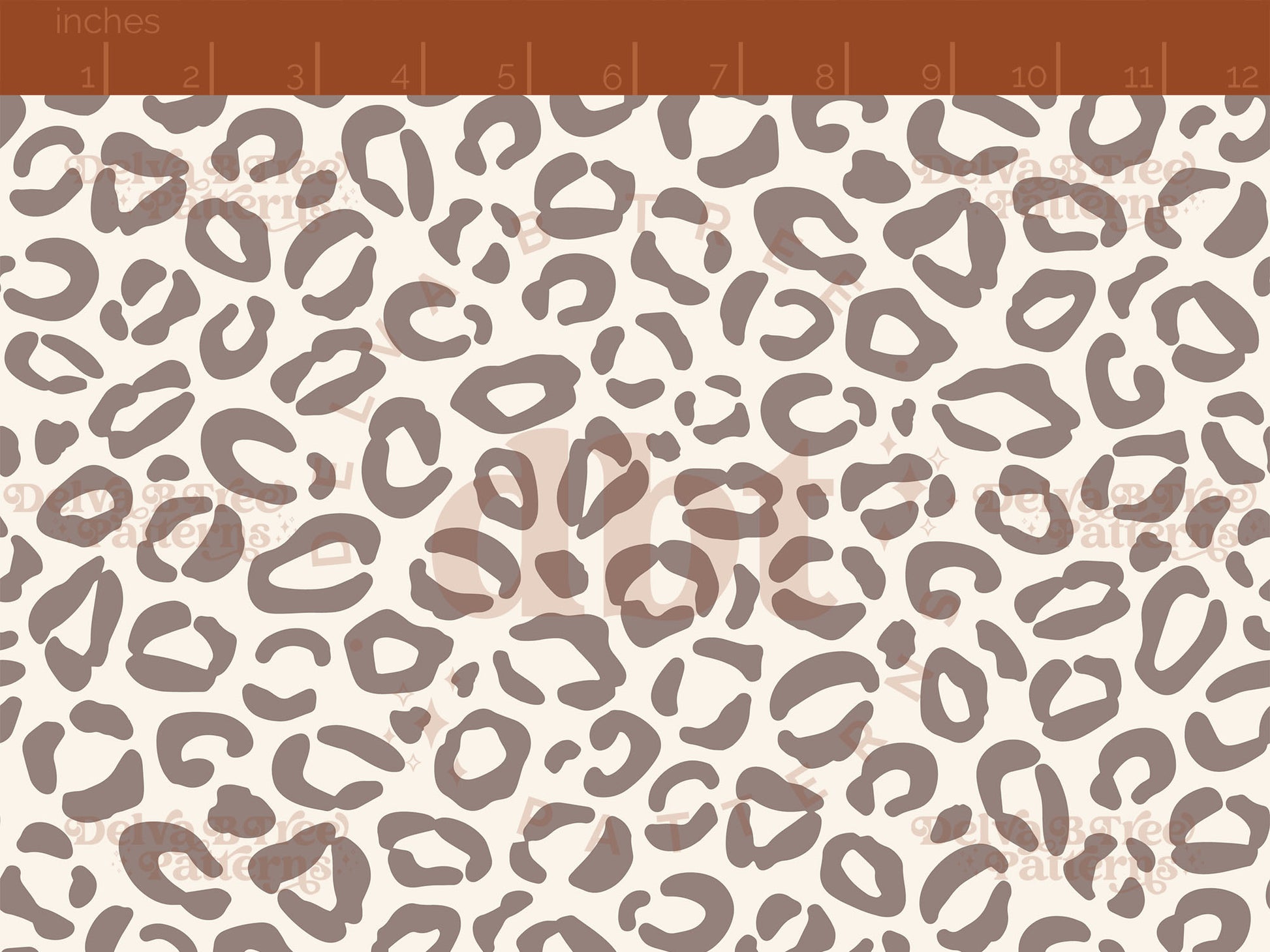 Taupe and cream leopard print seamless pattern scale digital file for small shops that make handmade products in small batches.