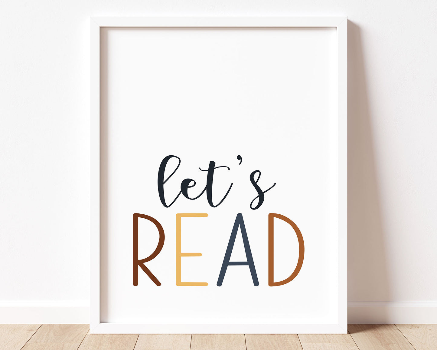 Let's Play Let's Read Sunshine Printable Wall Art Set of 3, Digital Download