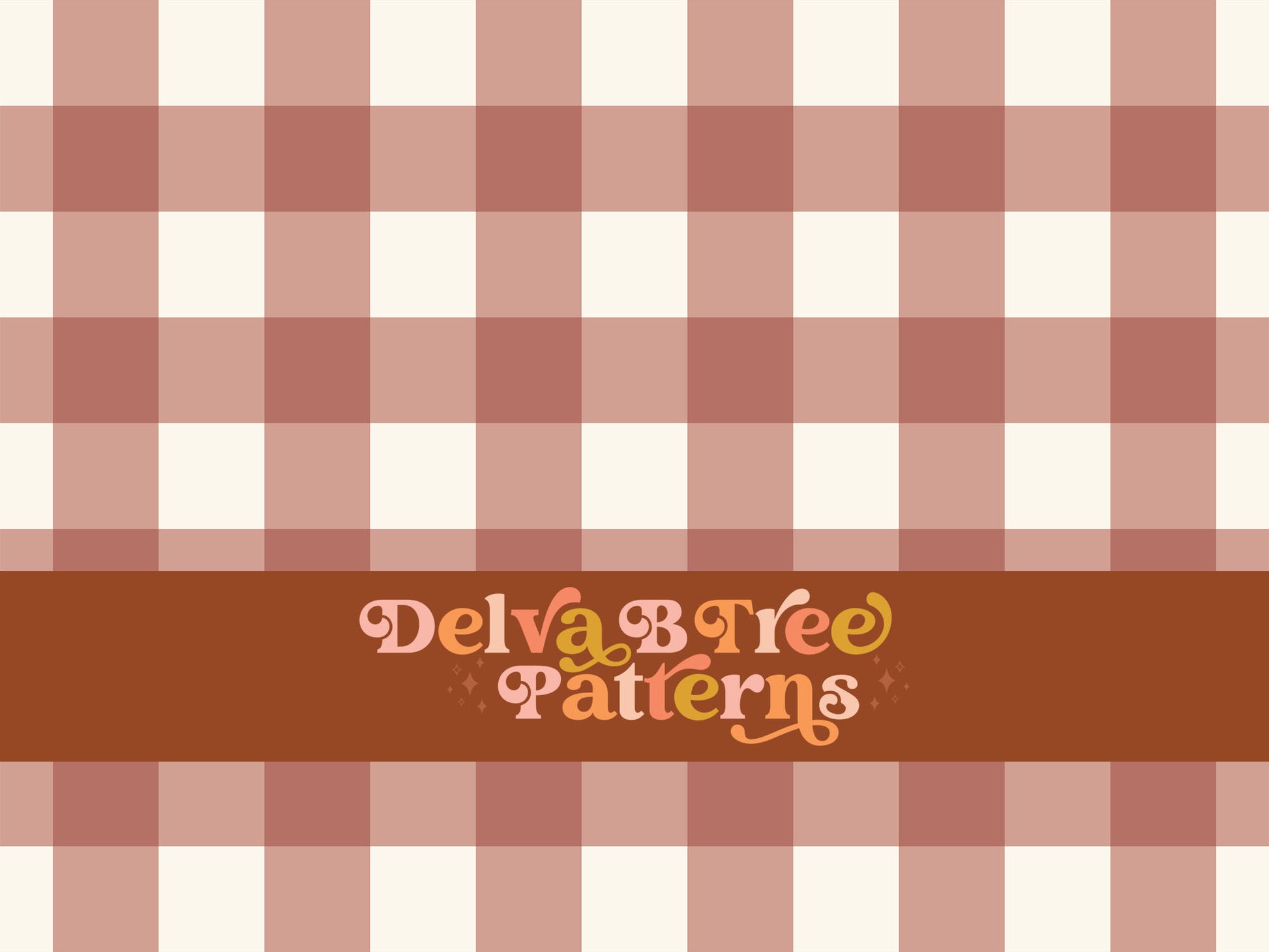 One inch dusty rose and off white gingham seamless file for fabric printing. Classic Buffalo Checked Repeat Pattern for textiles, polymailers, baby boy lovey blankets, nursery crib bedding, kids clothing, girls hair accessories, home decor accents, pet products.
